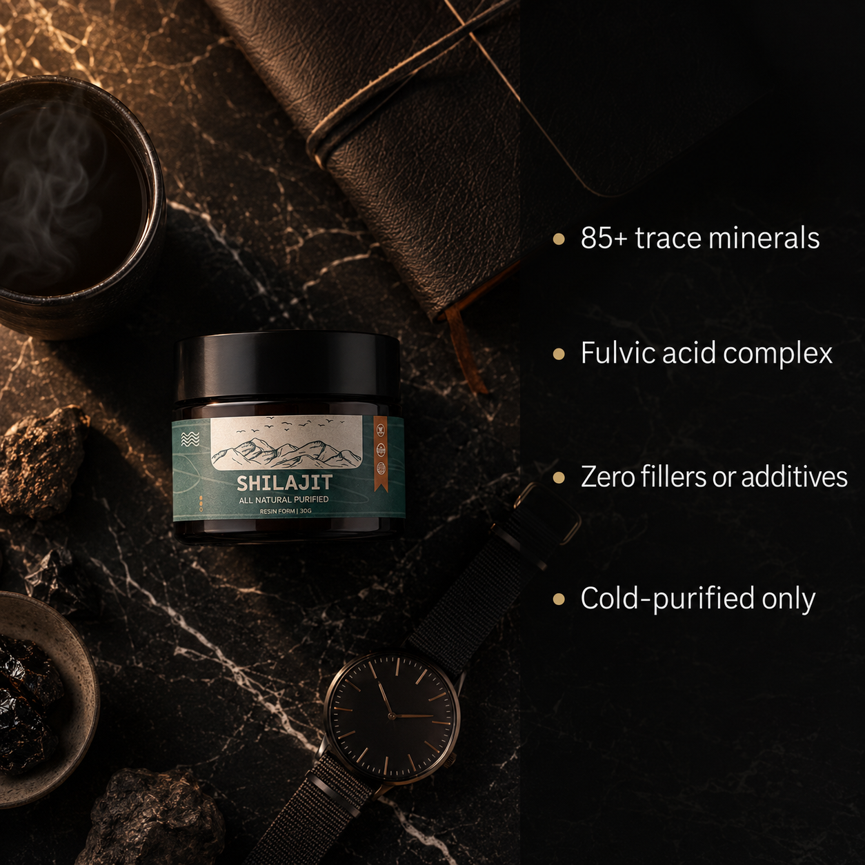 Shilajit Resin — EarthFlow Labs